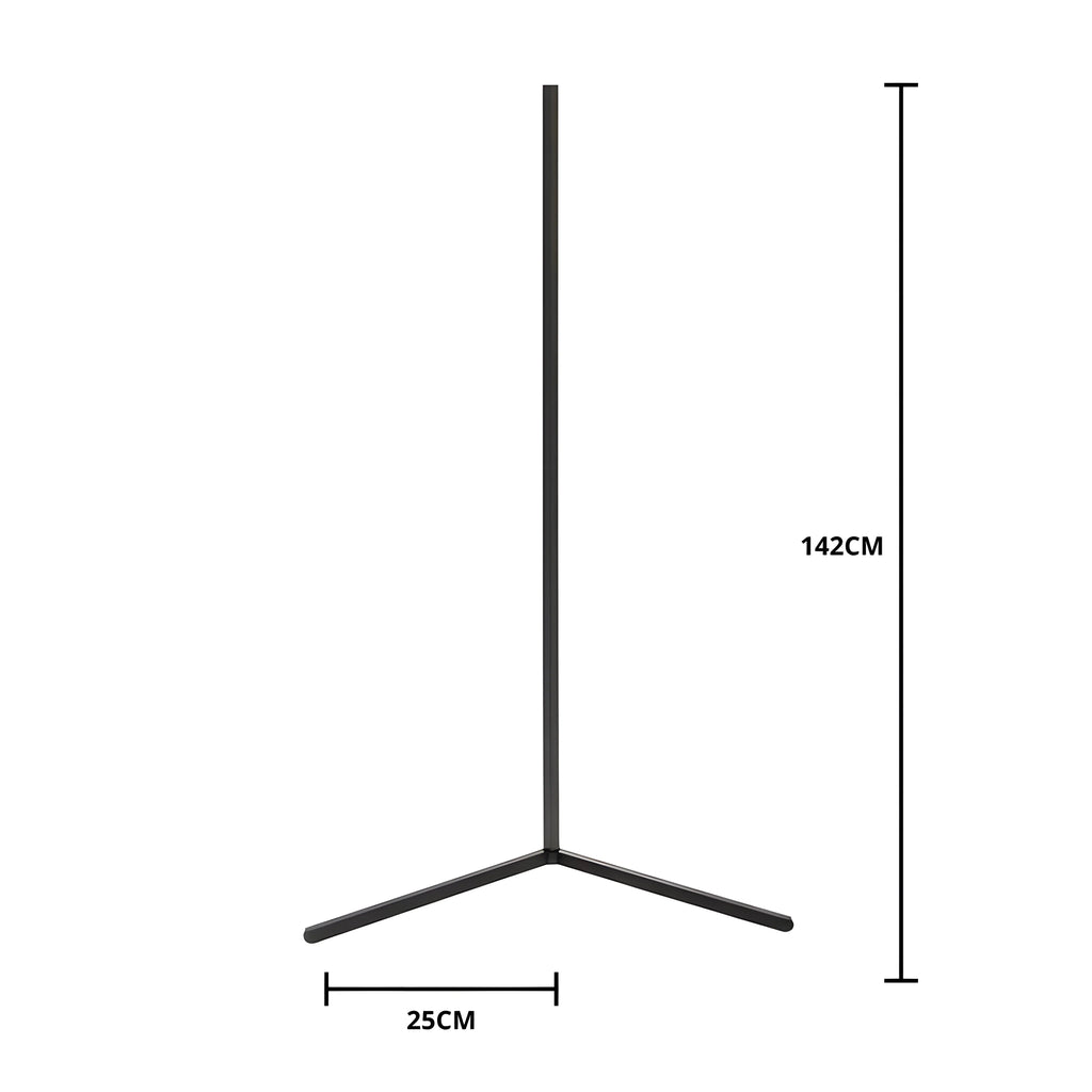 Adjustable LED Corner Floor Lamp with Remote Control