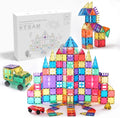 108-Piece Magnetic Building Blocks Set – 3D Educational Construction Toy for Kids