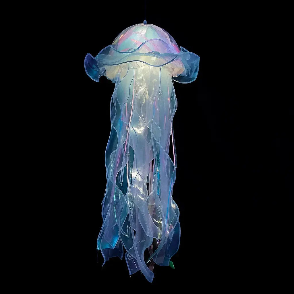 Luminescent Jellyfish Accent Lamp for Ambient Atmosphere