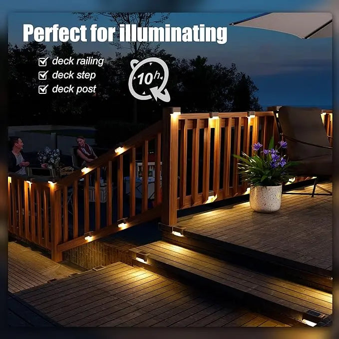 Solar Stair Lights – Automatic Exterior Illumination