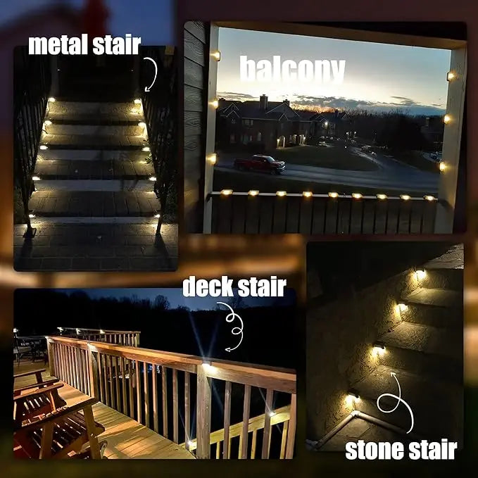 Solar Stair Lights – Automatic Exterior Illumination